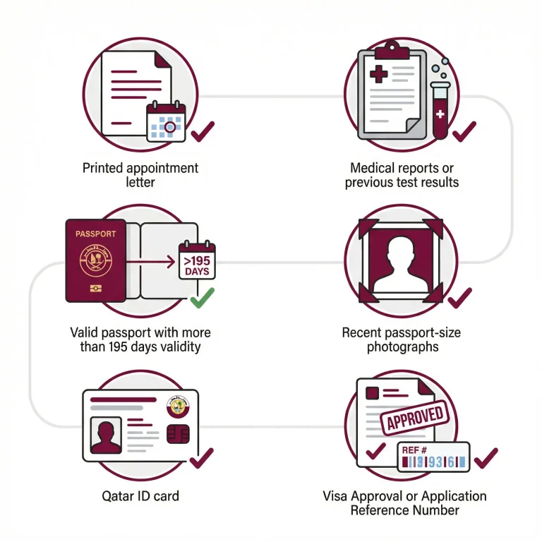 Documents for Qatar Visa