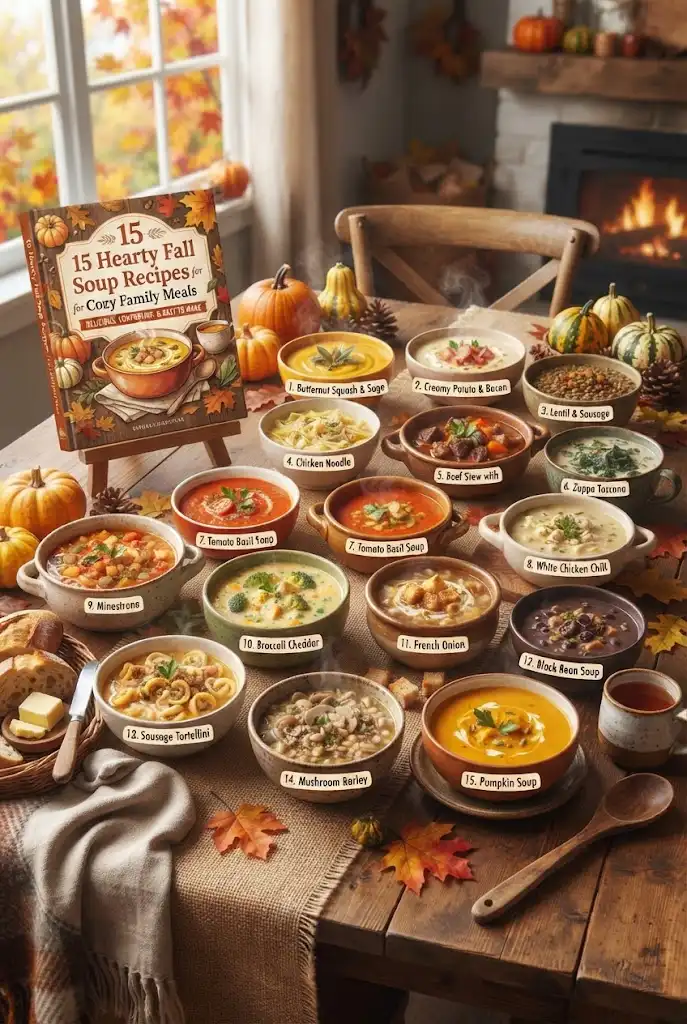 15 Hearty Fall Soup Recipes for Cozy Family Meals